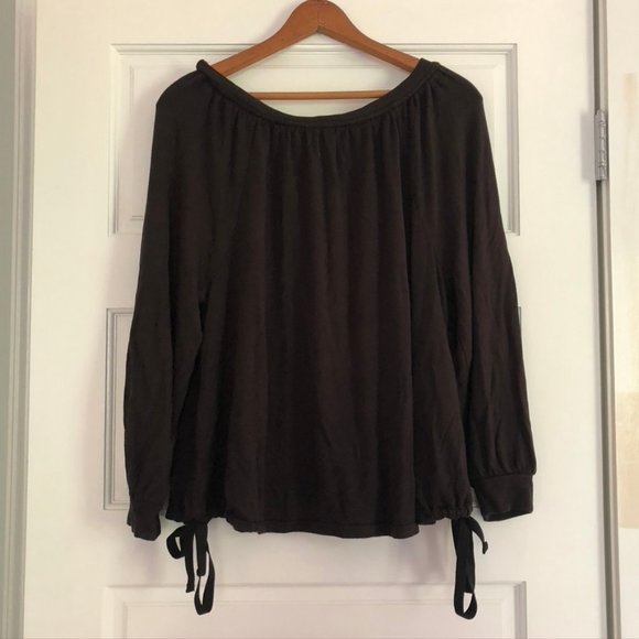 Lou + Grey Slouchy Drawstring Detail Sweater- M - Picture 7 of 7